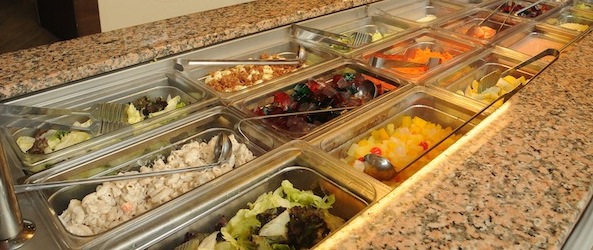 Wendy's Salad Bar. Photo from whereiseduy.com